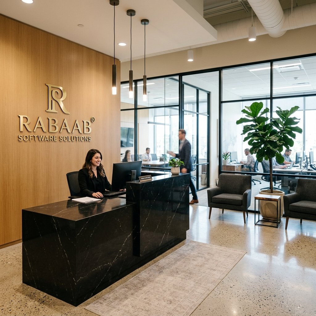 Rabaab Software Solutions Executive Reception Office